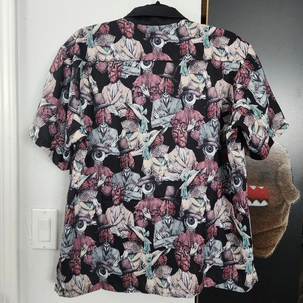 Drug Honey goth button down shirt - Picture 4 of 4